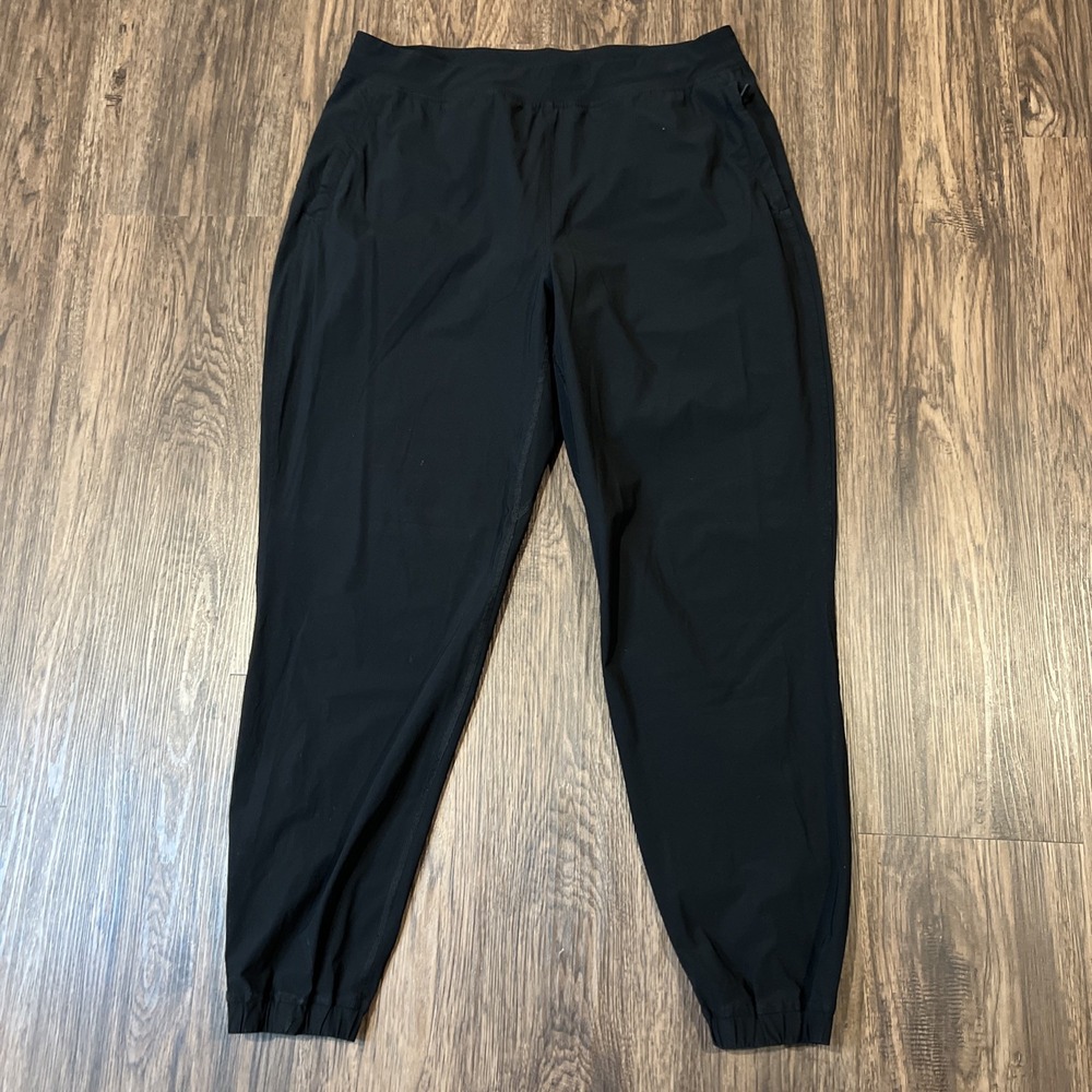 Lululemon Adapted State High Rise Jogger Women's Size 12 Black Zip Ankle READ - Picture 6 of 12